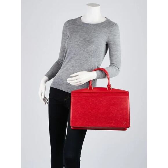Louis Vuitton Red Epi Riviera - New Lining - Picture 2 of 11